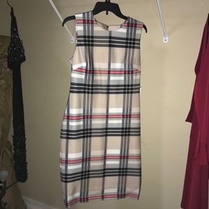 Plaid dress